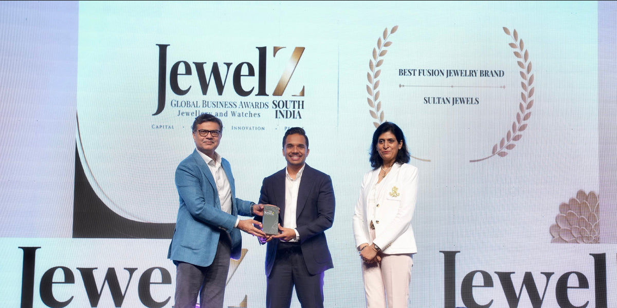 SULTAN, Chennai Honoured with Best Fusion Jewellery Award